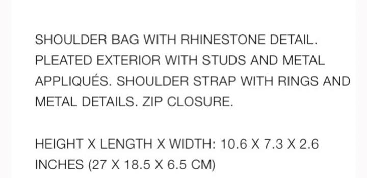 Zara сумка со стразами y2k