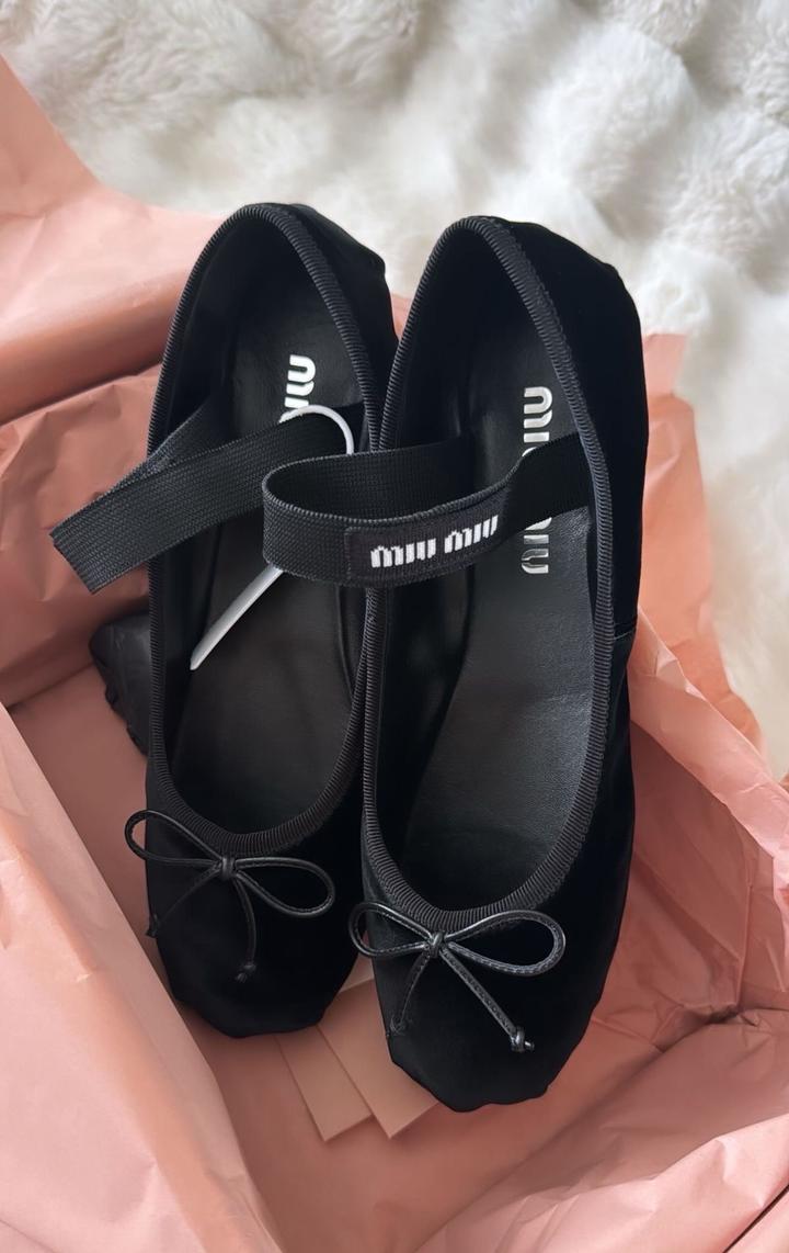 Балетки miu miu
