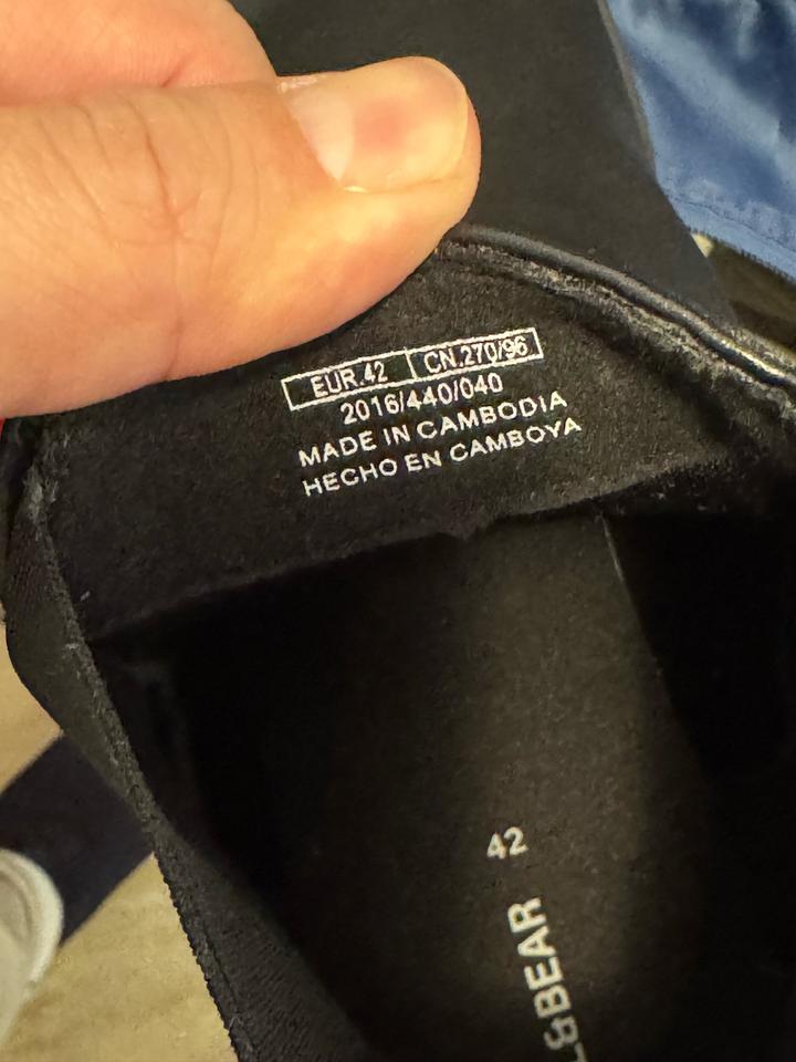 Pull &Bear сапоги кожа