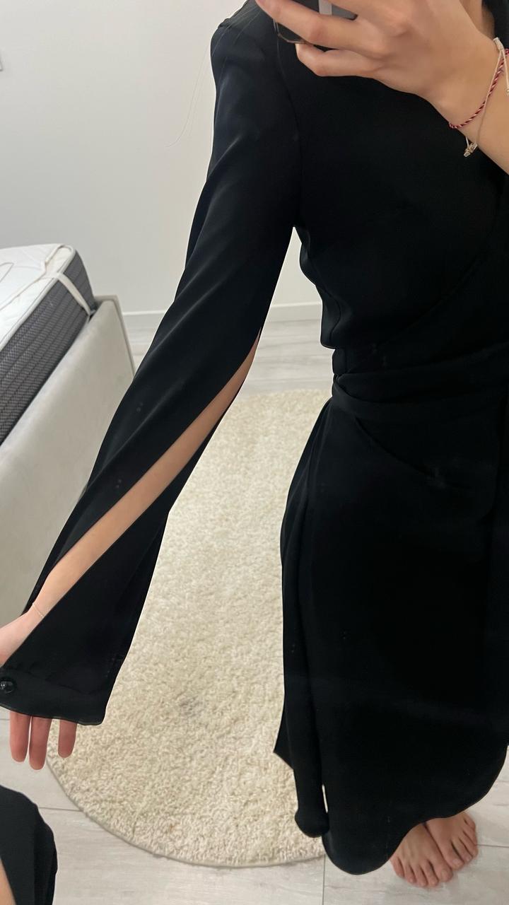 Черное платье-трансформер