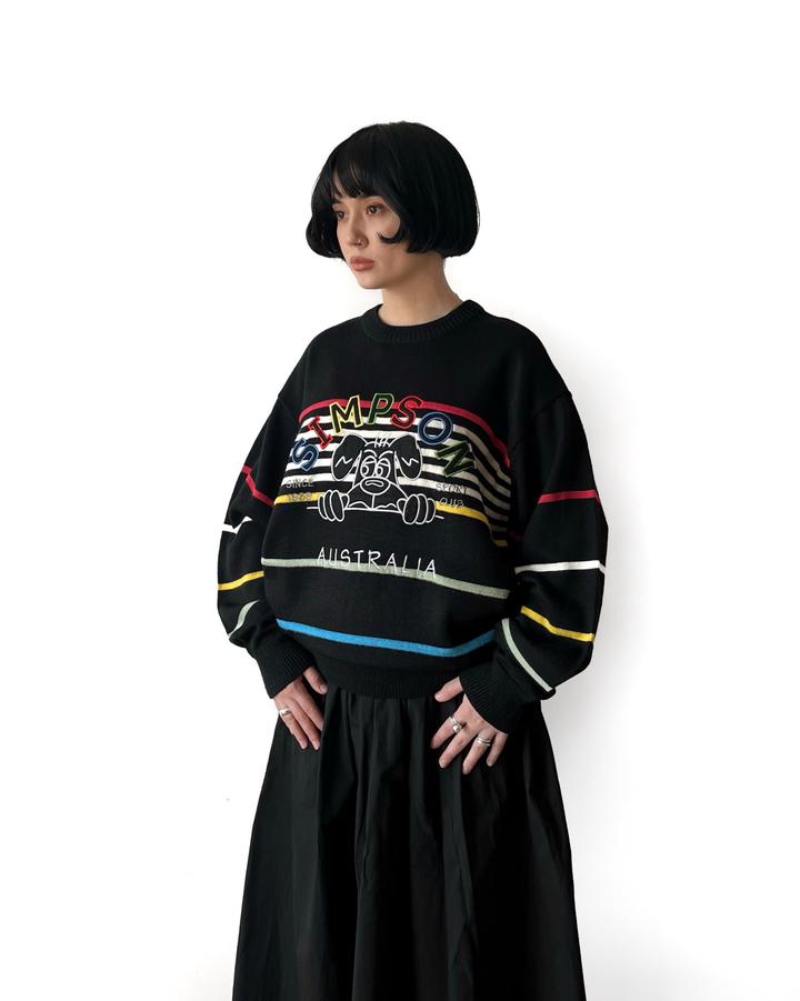 винтажный свитер simpson australia