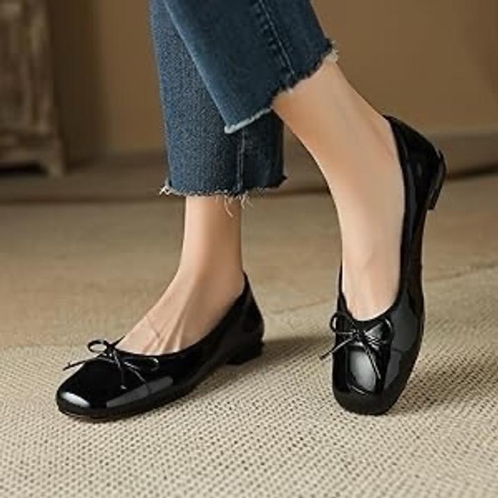 Балетки чёрные,250см