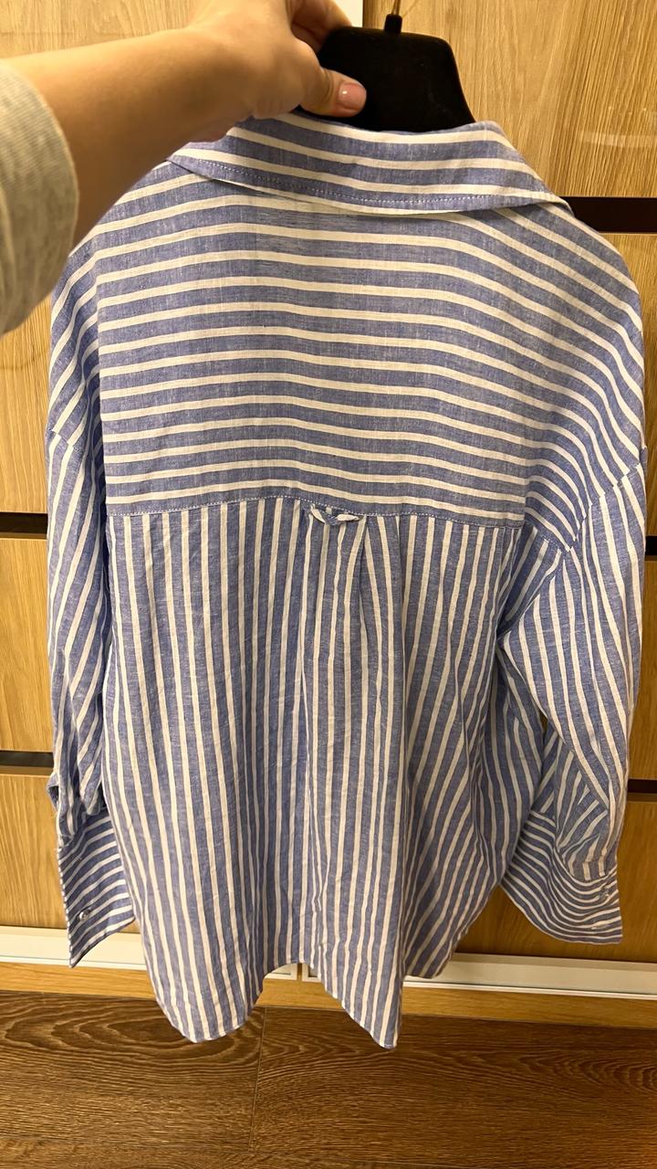 Льняная рубашка Zara