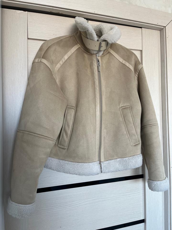 Дубленка укороченная