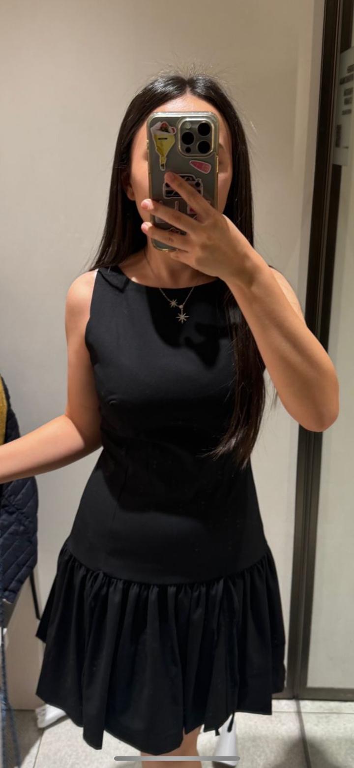 Черное платье Zara