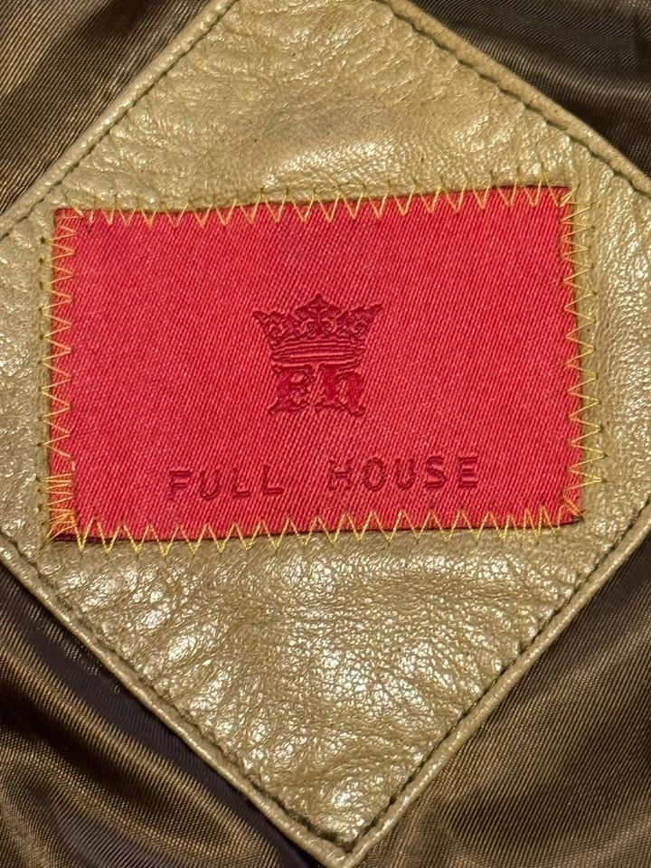 пиджак кожаный