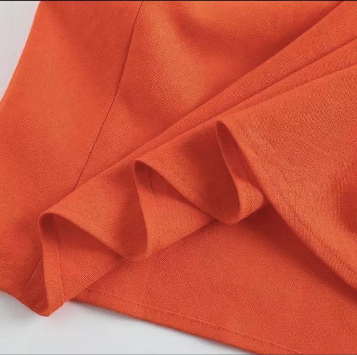 Платье льняное Massimo Dutti