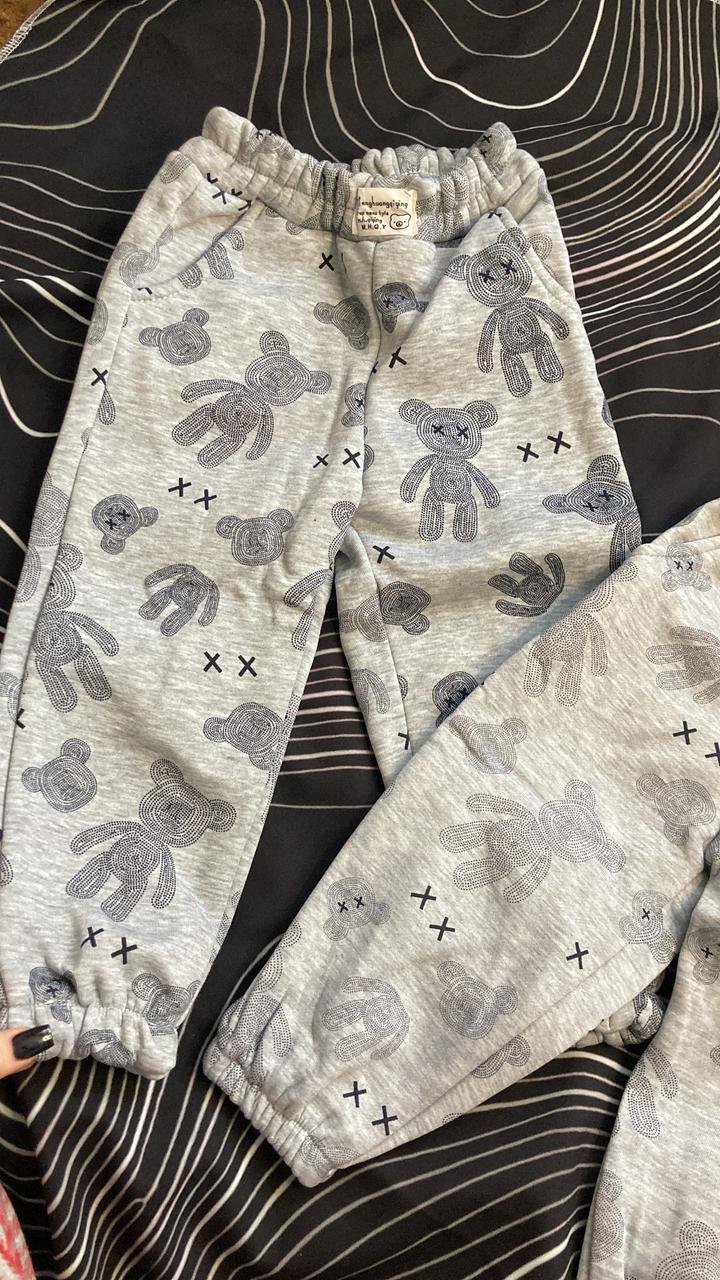 Теплые детские штаны 90