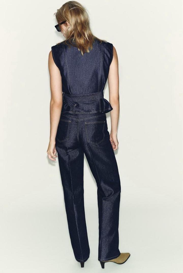 Джинсовый Жилет от Zara