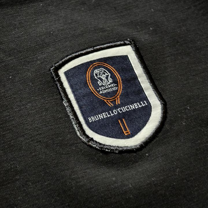 Черная футболка Brunello cucinelli