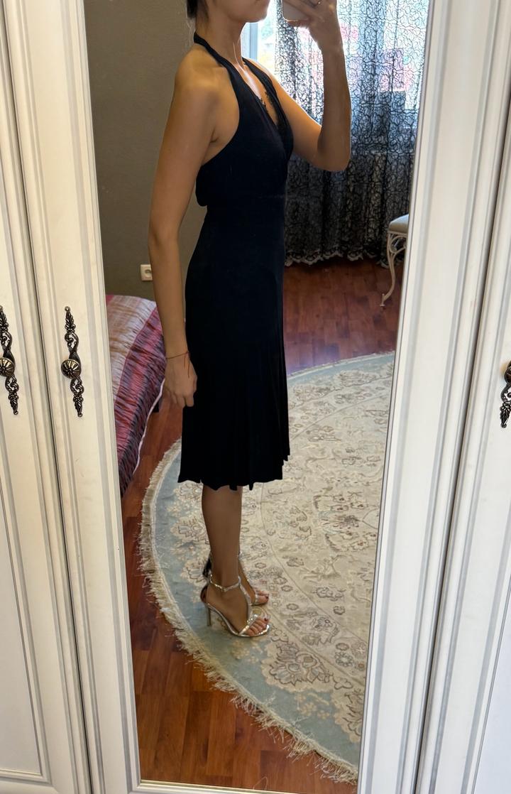 Темно-синее платье Diane von Furstenberg