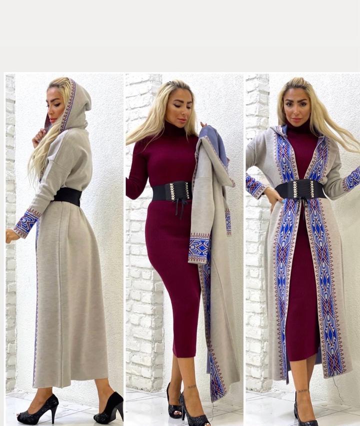 Двойка с кардиганом