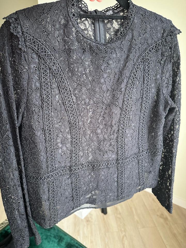 Гипюровая кофта Zara