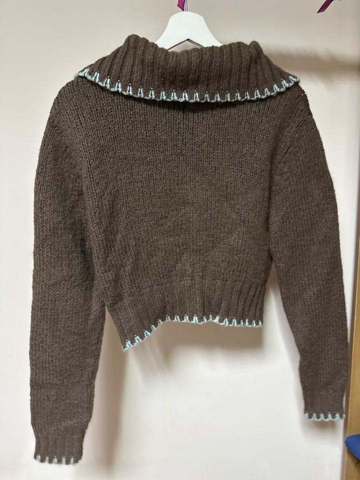 Кардиган Zara с акцентным воротником