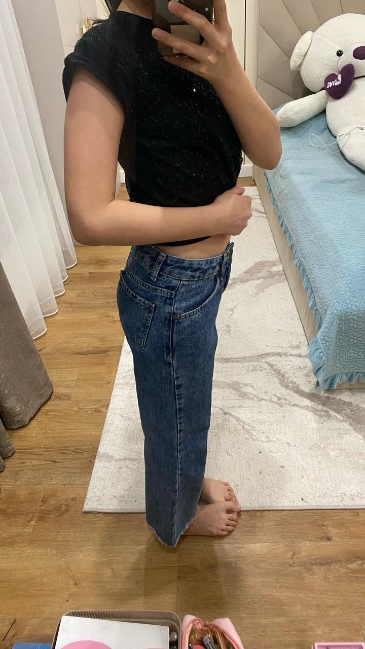 джинсы клеш