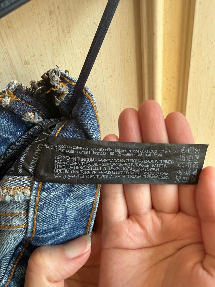 Джинсовая юбка макси Zara