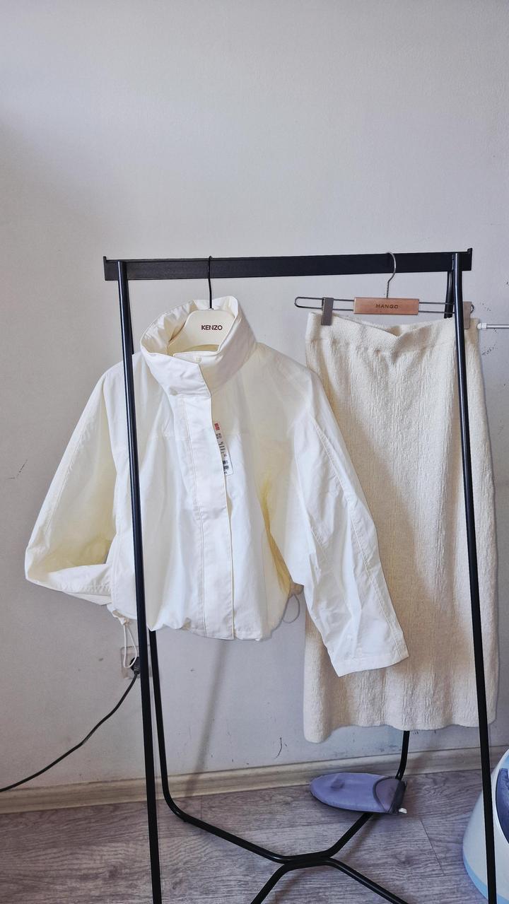 Белая юбка massimo dutti S