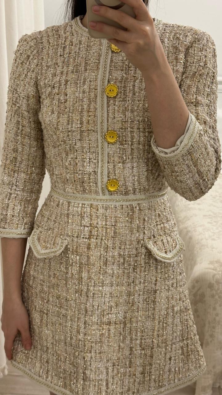 Твидовое платье от MiraSezar