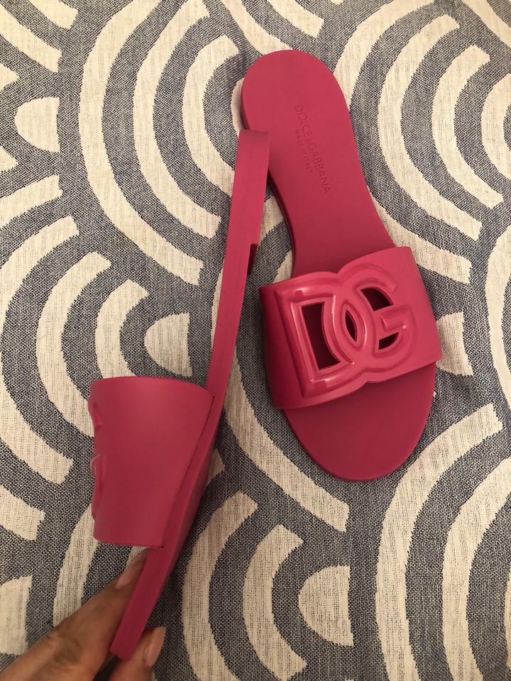 Сланцы розовые Dolce&Gabbana