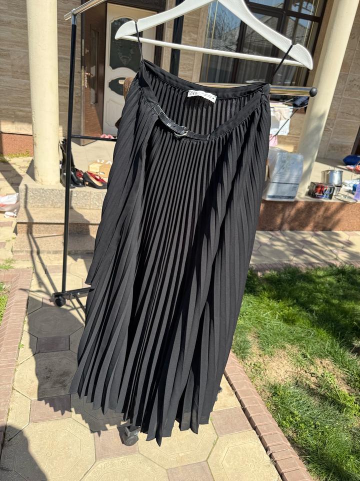 Юбка ассиметричная плиссе