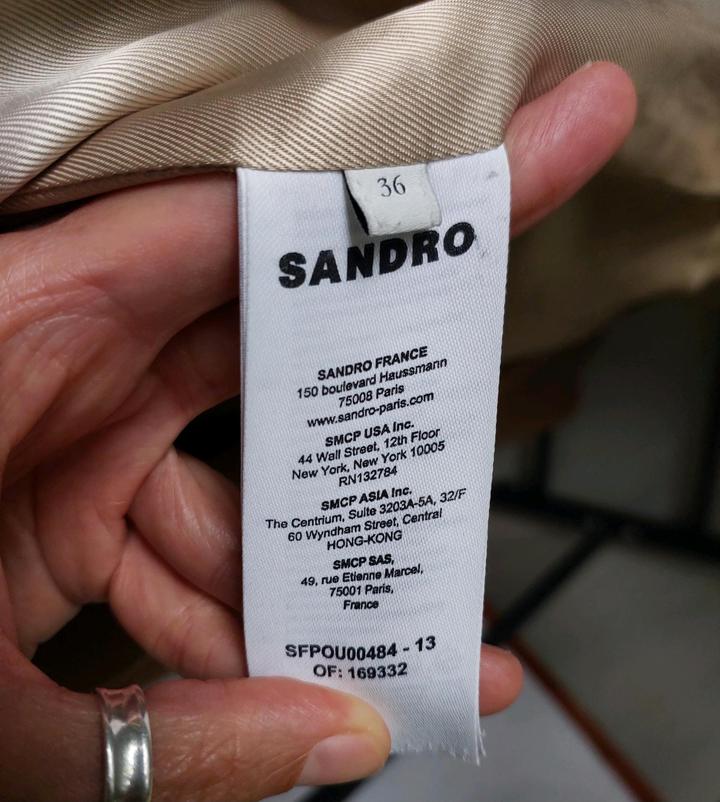 Пальто Sandro