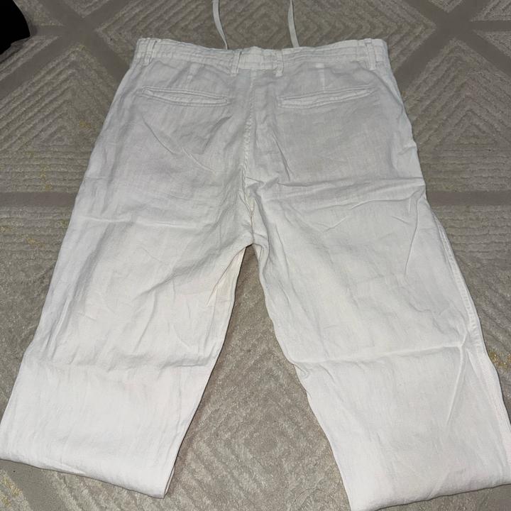 лен брюки Zara