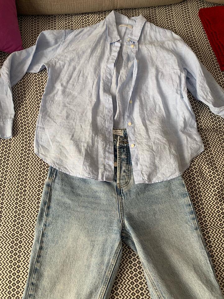 Джинсы mom Stradivarius
