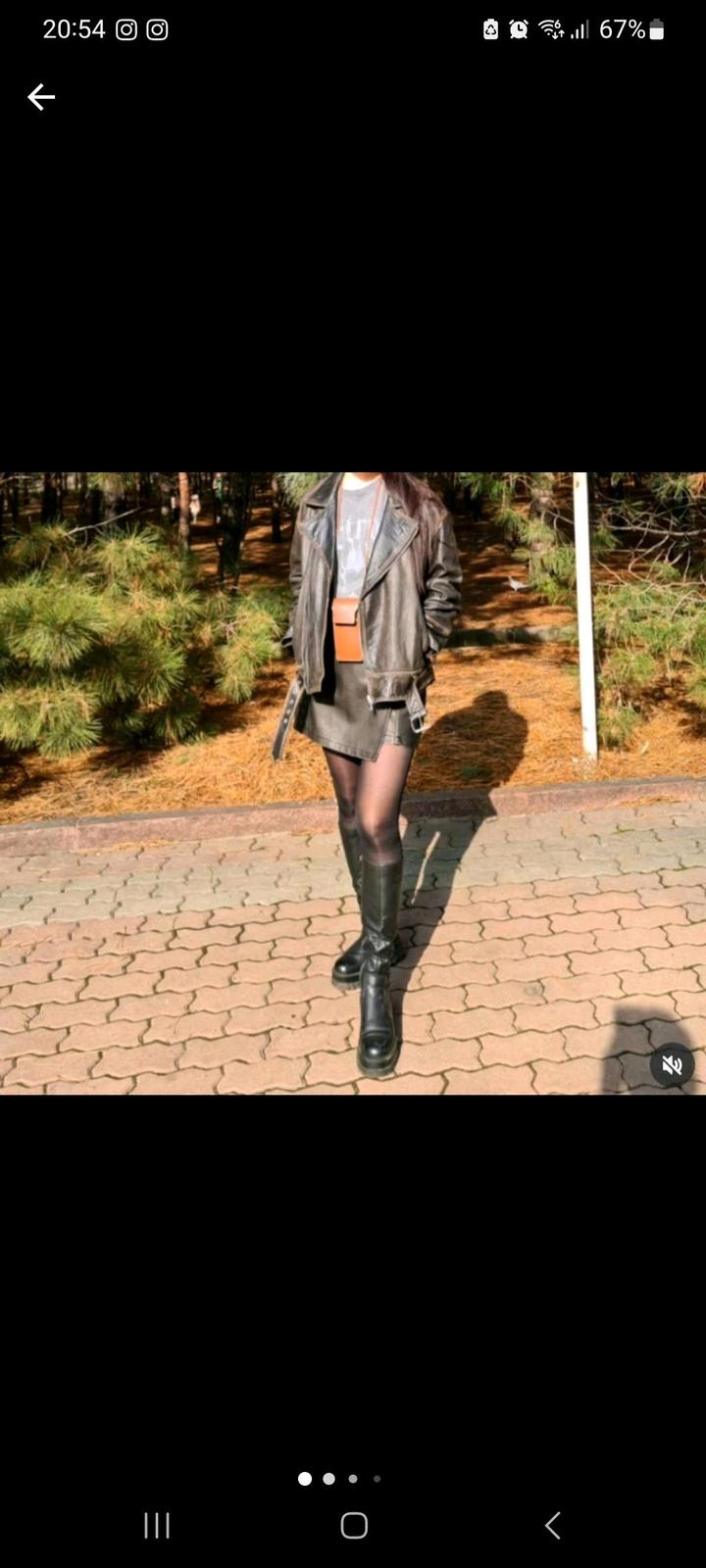 Шорты- юбка зара