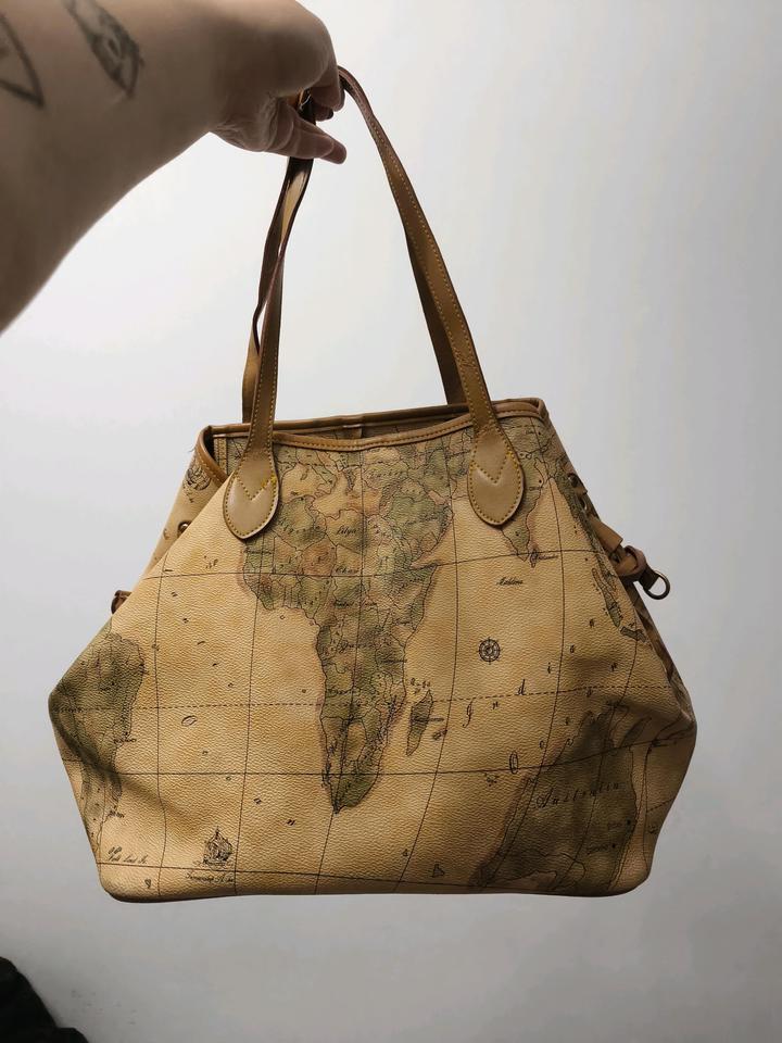 Сумка с картами корейская винтаж