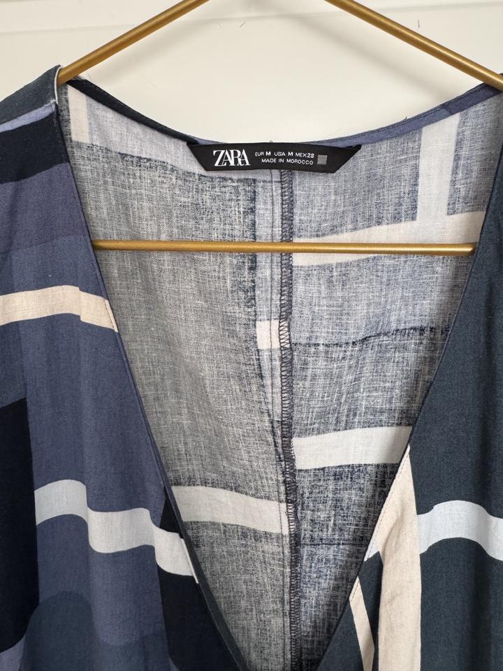 Топ изо льна Zara