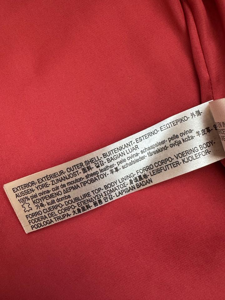 Куртка кожаная Massimo Dutti XS