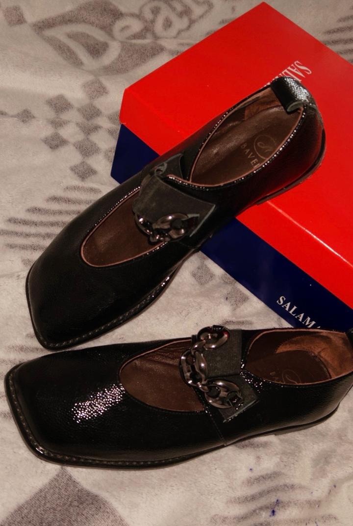 Черный туфли Baver