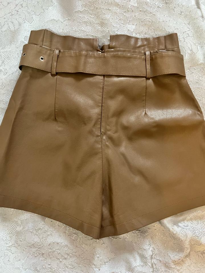 Кожаная юбка