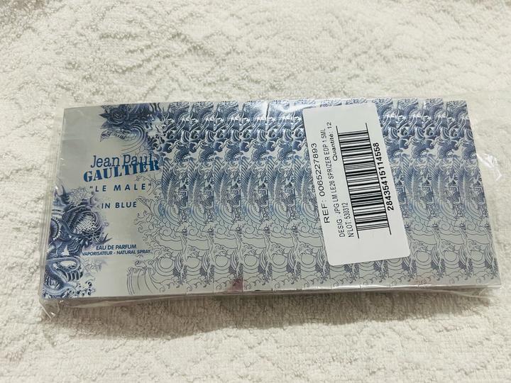 Мужской аромат Jean Paul Gaultier — Le Male In Blue Eau de Parfum.12шт по 1,5мл