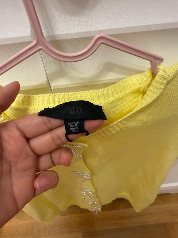 Zara новый кардиган летний