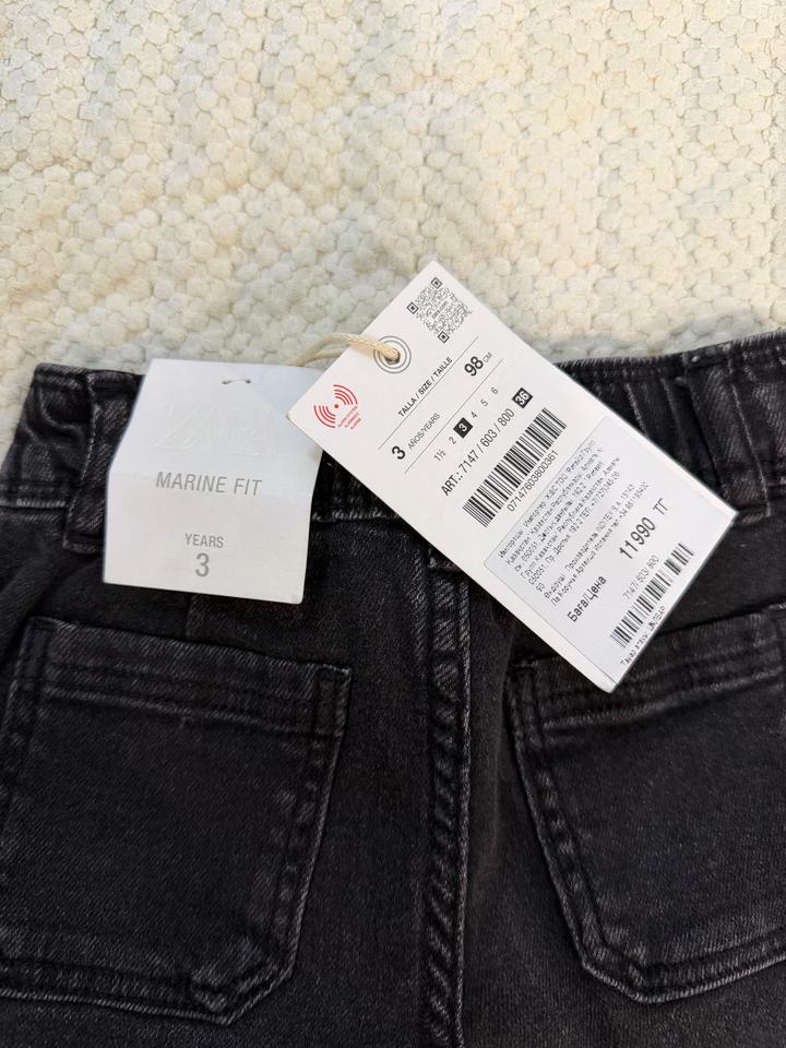 Новые детские джинсы Zara для девочек (98)