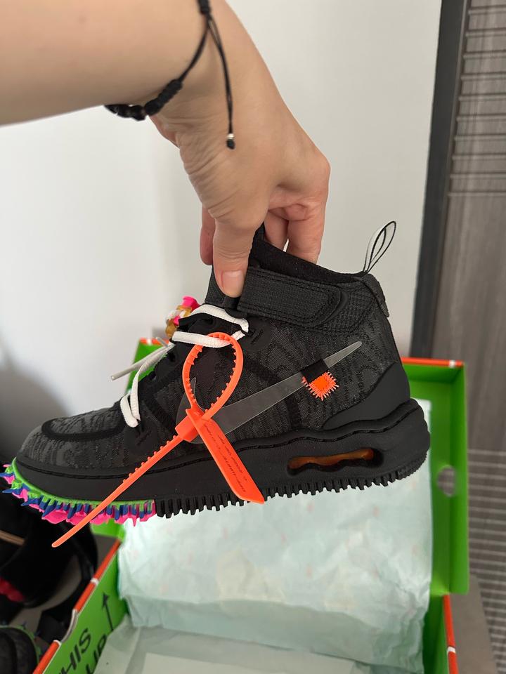 Nike Air Force 1 Mid x Off-White Black