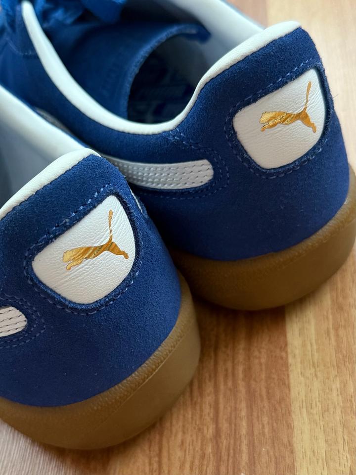 Синие кроссовки Puma Palermo