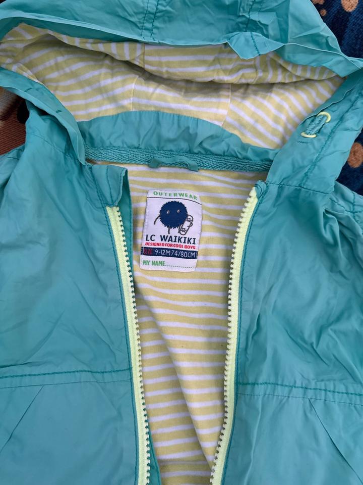 Пакет вещей 86см,штаны,кофта,2 ветровки