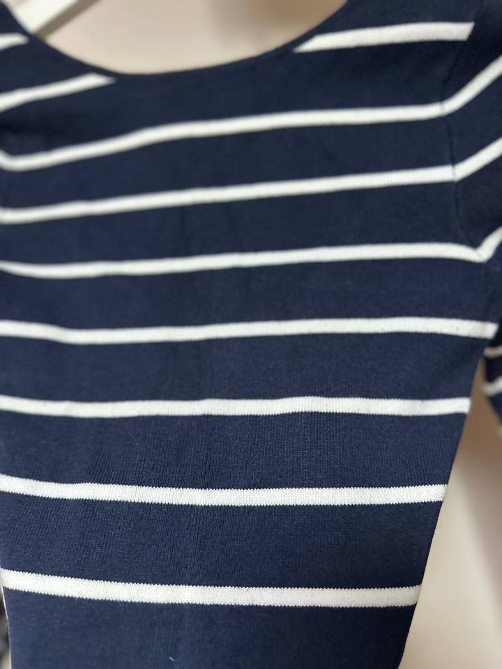 Трикотажный лонгслив Zara в морском стиле