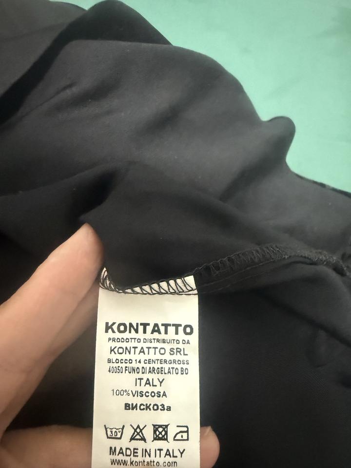 Чёрная рубашка Италия Kontatto