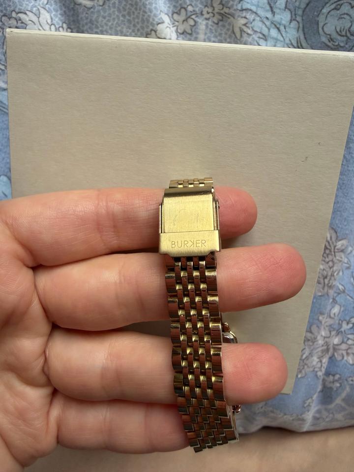 Burker Macy Petite Gold White