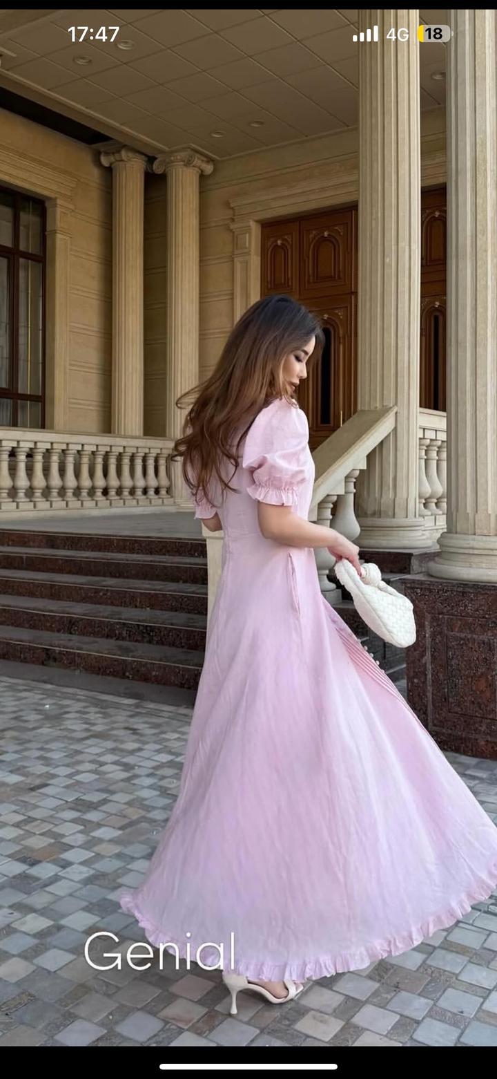 Платье лен