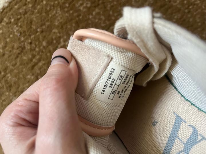 Кеды Zara текстиль/ замша 38, размер