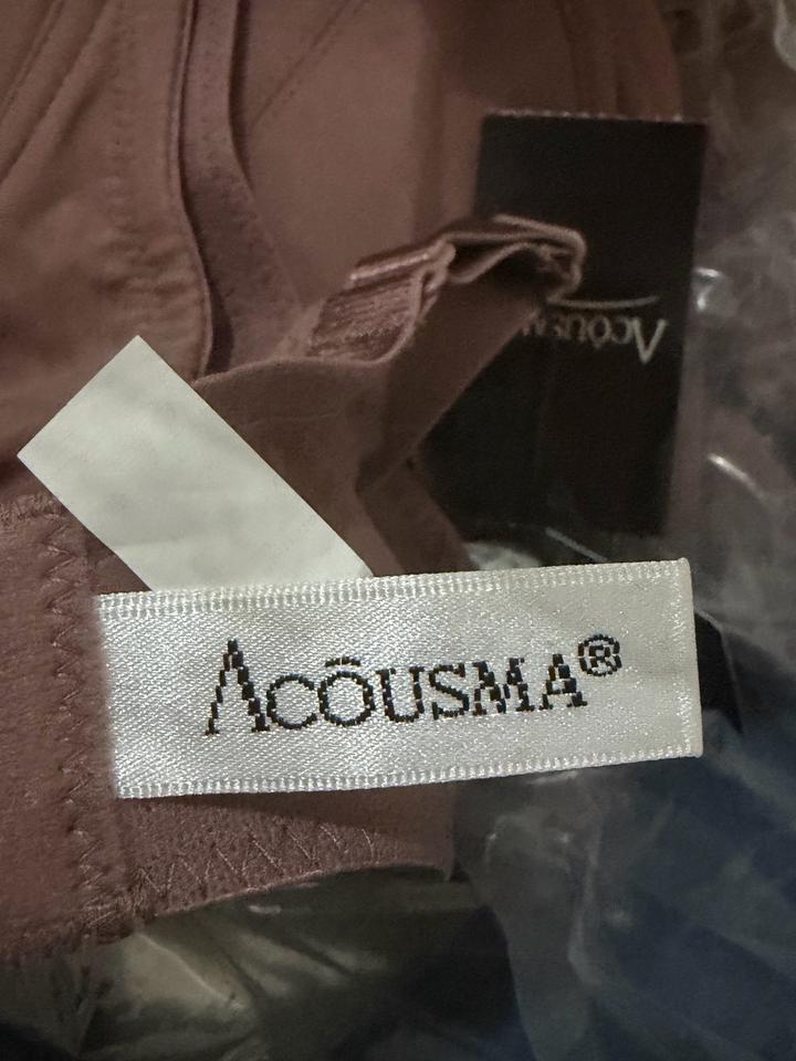 Бюстгальтер дублированная чашка Acousma Мока размер 80 С