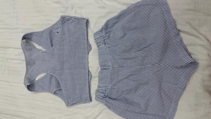 Двойка топик и шорты от Shein , размер XS