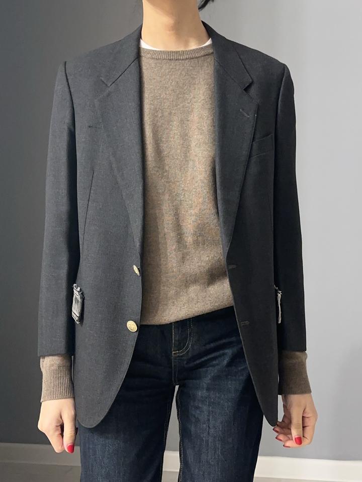 Кастомный апсайкл пиджак