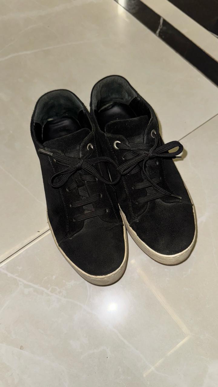 Кеды замшевые sman