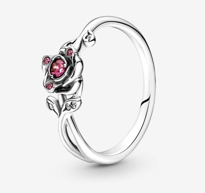 Кольцо PANDORA красавица и чудовище