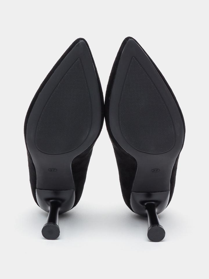 Замшевые туфли